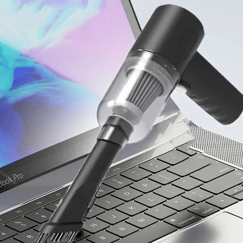 9000Pa Wireless Car Vacuum Cleaner USB Charging 1200Mah Portable Cleaning Appliance Mini Wet and Dry Vacuum Cleaner Household